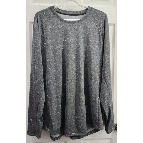 Lululemon Fresh Foam Long Sleeve Heathered Gray Size Large - Picture 1 of 5
